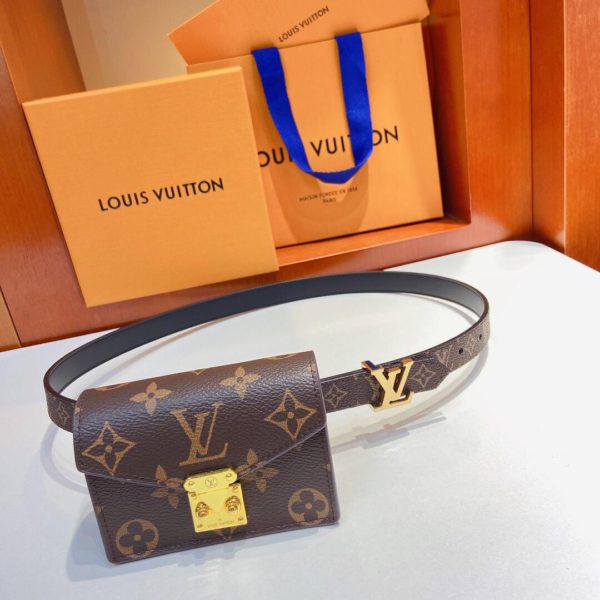 LV Belt with the Bag