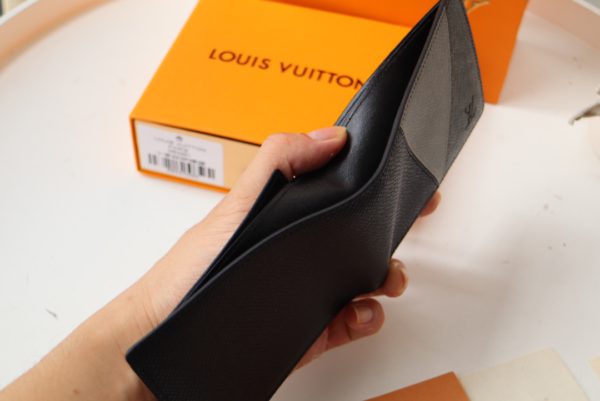 Louis Vuitton Slide Slender Wallet – Gray/Black - Image 2