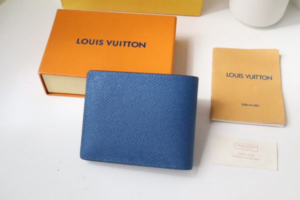 Louis Vuitton Multiple Wallet - Blue - Image 5