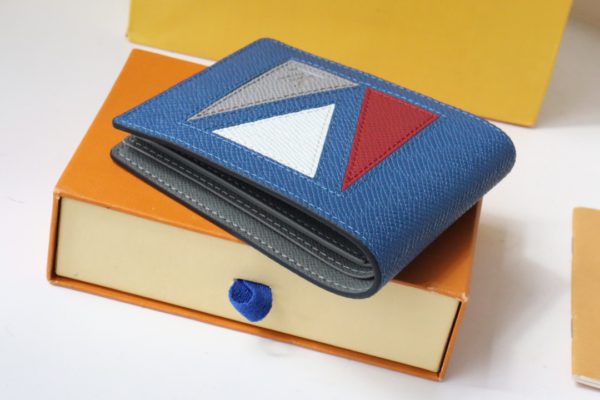 Louis Vuitton Multiple Wallet - Blue - Image 4