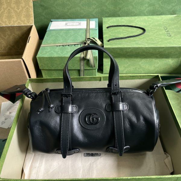 Gucci GG Small Luggage Bag - Black