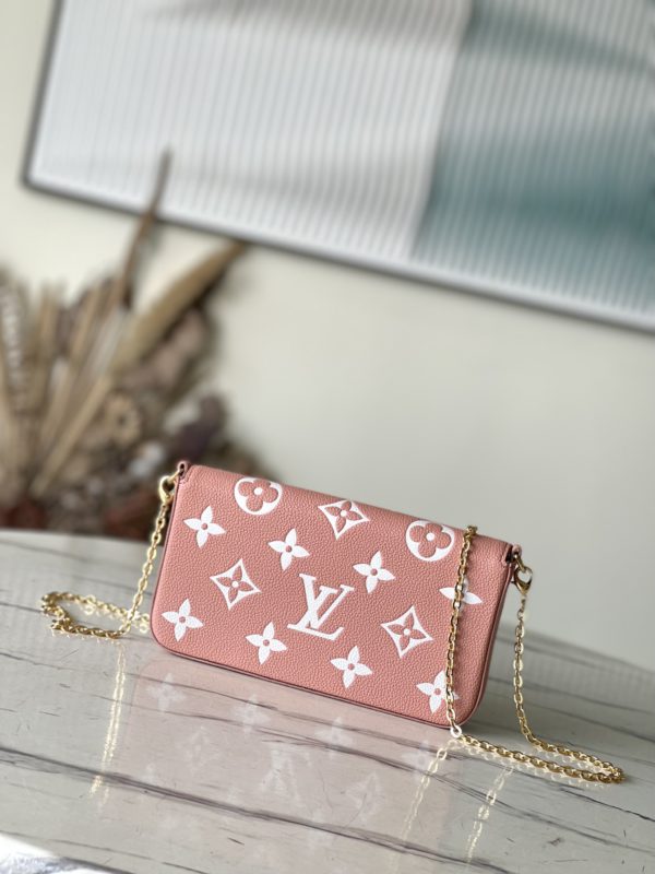 Louis Vuitton Pochette Félicie Chain Bag - Pink - Image 2