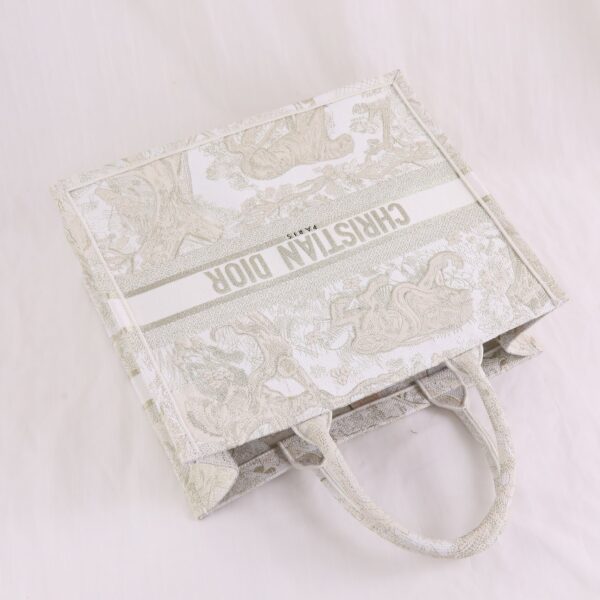 Dior Around The World Book Tote Bag - White - Image 4