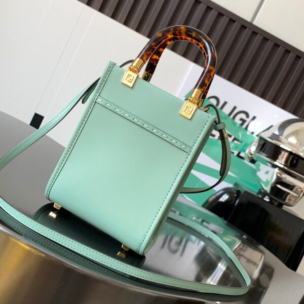 Fendi Mini Sunshine Bag - Light Green - Image 4