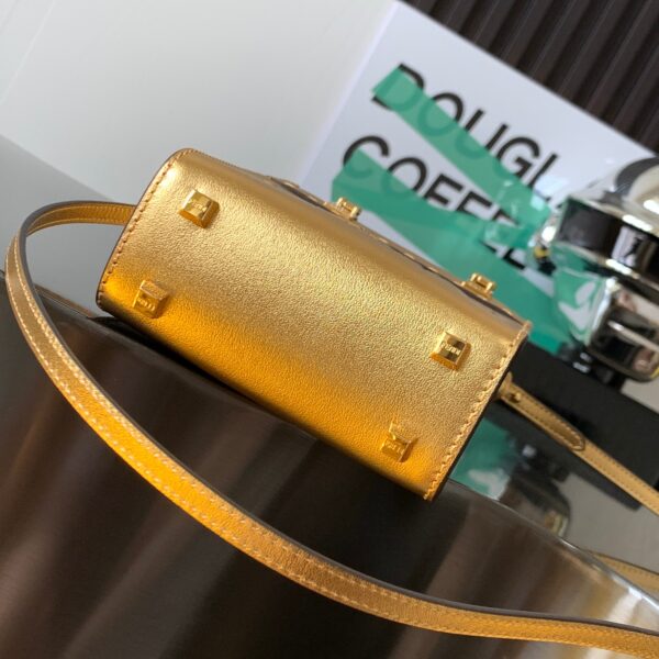 Fendi Mini Sunshine Bag - Gold - Image 3