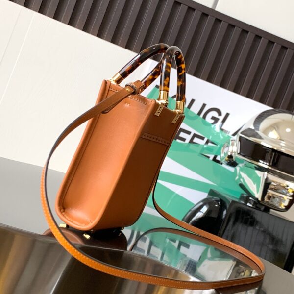 Fendi Mini Sunshine Bag - Brown - Image 5