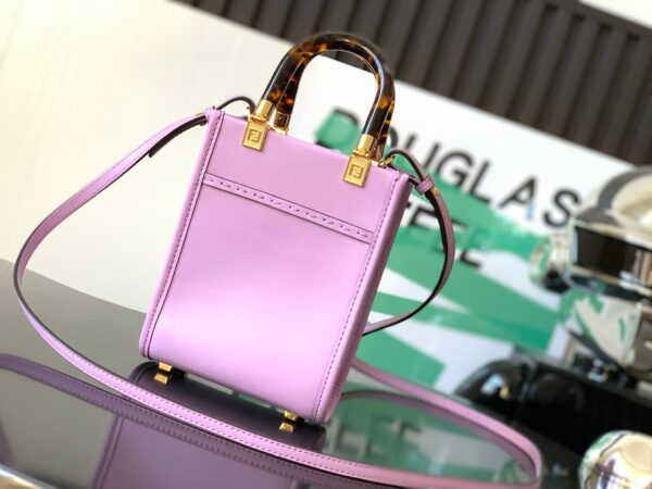 Fendi Mini Sunshine Bag - Purple - Image 4