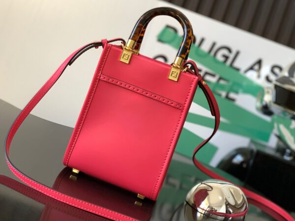 Fendi Mini Sunshine Bag - Pink - Image 3