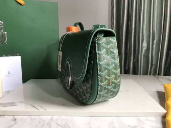 Goyard Brand New 233 lll Handbag - Green - Image 5