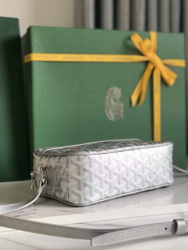 Goyard Cap-Vert Camera Bag - Silver - Image 4