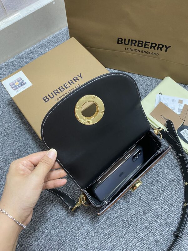 Burberry 'ELIZABETH' Mini Crossbody Bag - Brown - Image 2