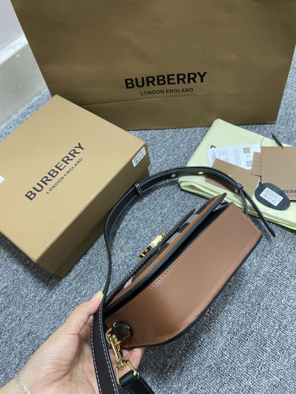 Burberry 'ELIZABETH' Mini Crossbody Bag - Brown - Image 4