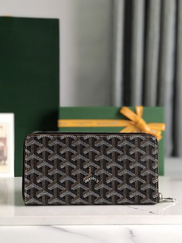 Goyard Matignon Large Long Wallet - Brown - Image 5