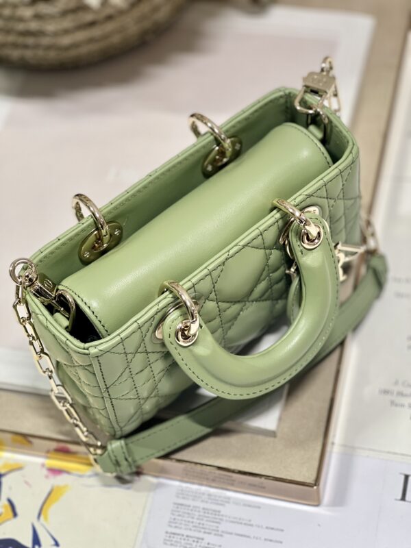 Dior Mini Horizontal Princess Diana Bag - Green - Image 3