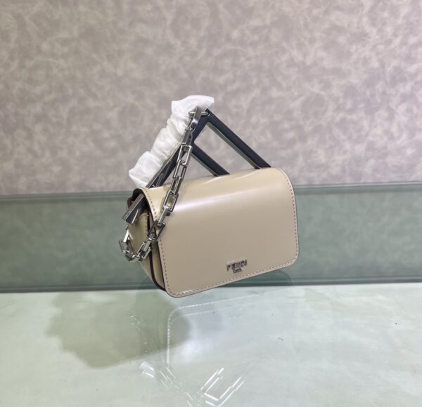 Fendi First Sight Mini Handbag - Apricot - Image 5