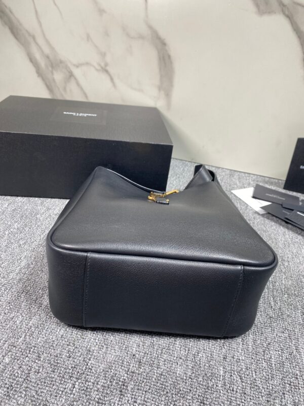 YSL Autumn And Winter Simple Handbag - Black - Image 3