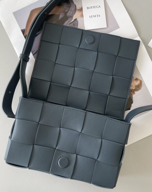 Bottega Veneta Cassette/Pillow Bag - Dark Gray - Image 5