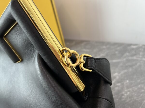 Fendi First Large Handbag – Black - Image 4