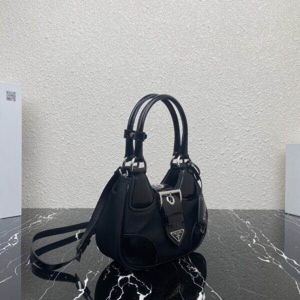 Prada Moon Small Handbag - Black - Image 4