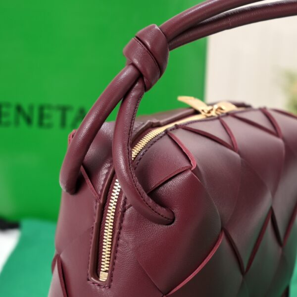 Bottega Veneta Cassette Camera Bag - Maroon - Image 3