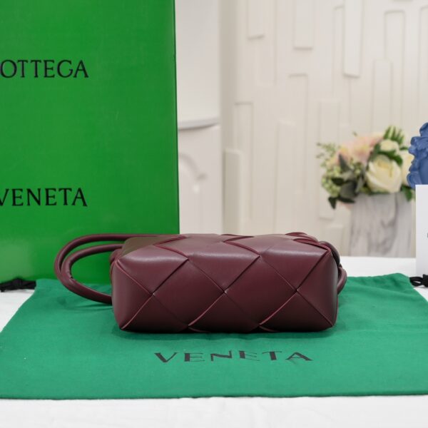 Bottega Veneta Cassette Camera Bag - Maroon - Image 5