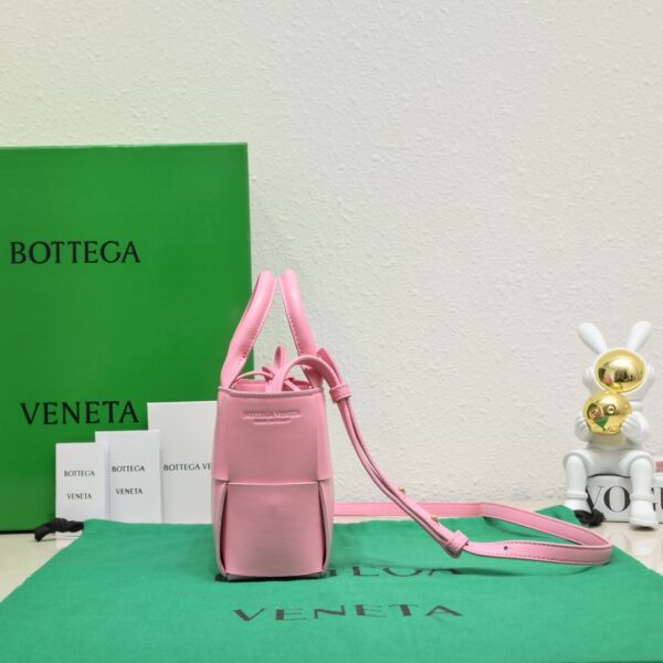 Bottega Veneta Candy Arco Super Mini Tote Bag - Pink - Image 5