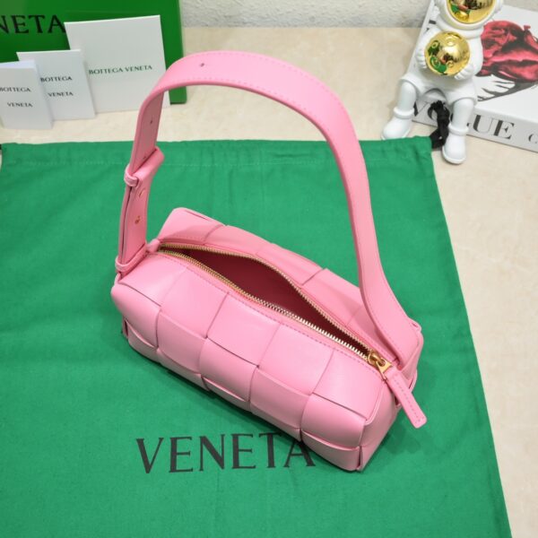 Bottega Veneta New Brick Cassette Handbag - Pink - Image 3