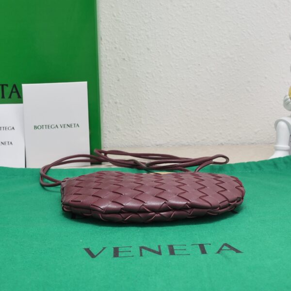 Bottega Veneta Mini Sardine Handbag - Maroon - Image 4