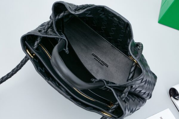 Bottega Veneta Andiamo Handbag - Black - Image 4