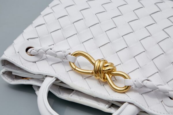 Bottega Veneta Andiamo Handbag - White - Image 3