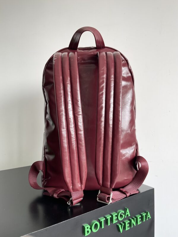 Bottega Veneta Essential Travel Backpack - Maroon - Image 5