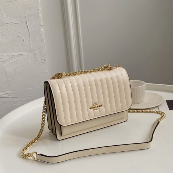 Coach Hutton C Home Handbag - Cream - Image 5