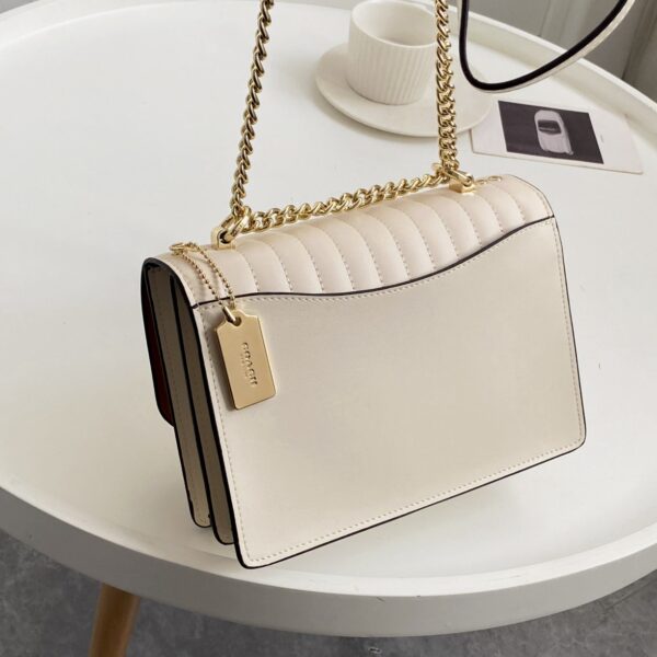 Coach Hutton C Home Handbag - Cream - Image 4