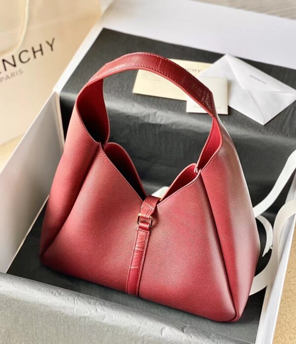 Givenchy G-hobo Handbag - Red - Image 5