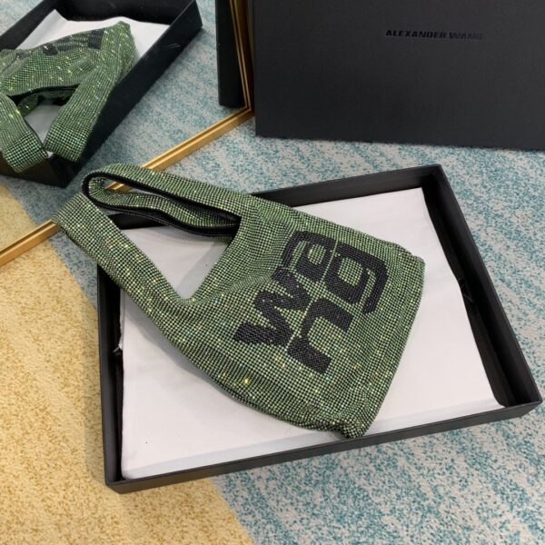 Alexandr Wang's Mini Tote Bag - Green - Image 4