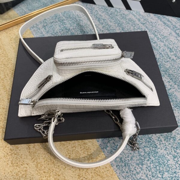 Alexander Wang Crocodile Pattern Handbag - White - Image 2