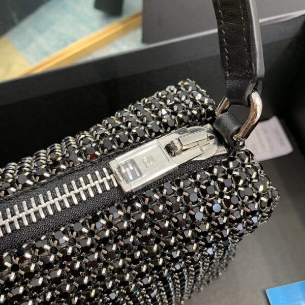 Alexander Wang Diamond Square Bag - Black - Image 4