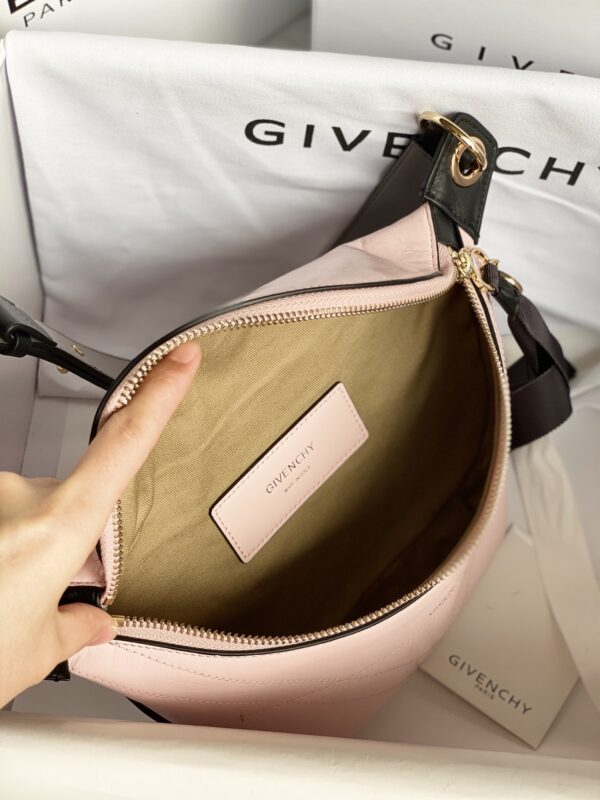 Givenchy Waxed Leather Waist Bag - Pink - Image 3