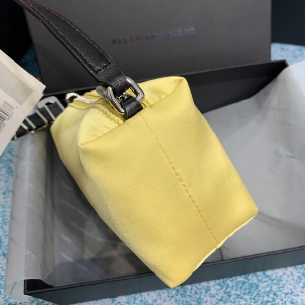 Alexander Wang Daren Rhinestone Bag - Light Yellow - Image 4