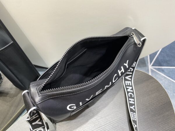 Givenchy Zipper Crossbody Bag - Black - Image 2