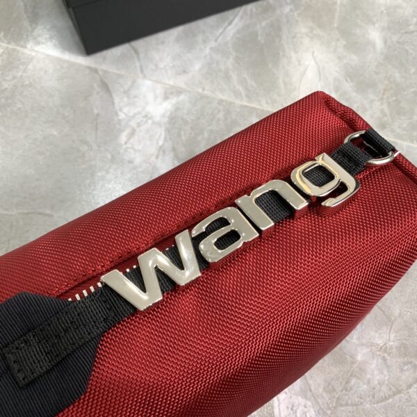 Alexander Wang Canvas Underarm Bag - Red - Image 2