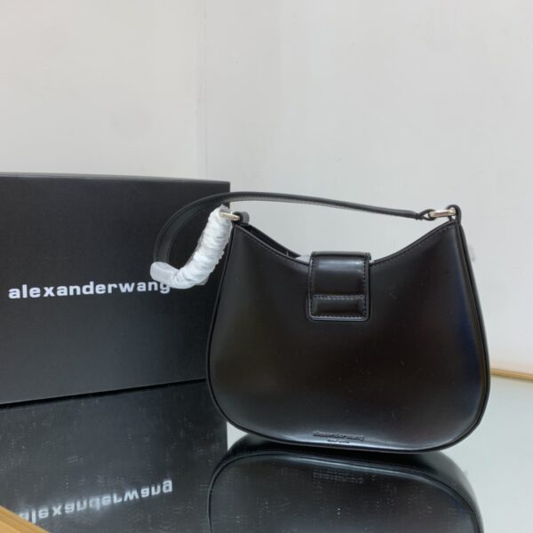 Alexander Wang Structured Small Hobo Bag - Black - Image 5