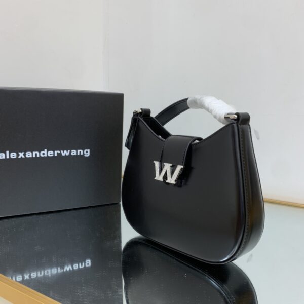 Alexander Wang Structured Small Hobo Bag - Black - Image 4