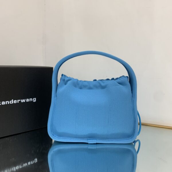 Alexander Wang Knitted Bag - Blue - Image 4