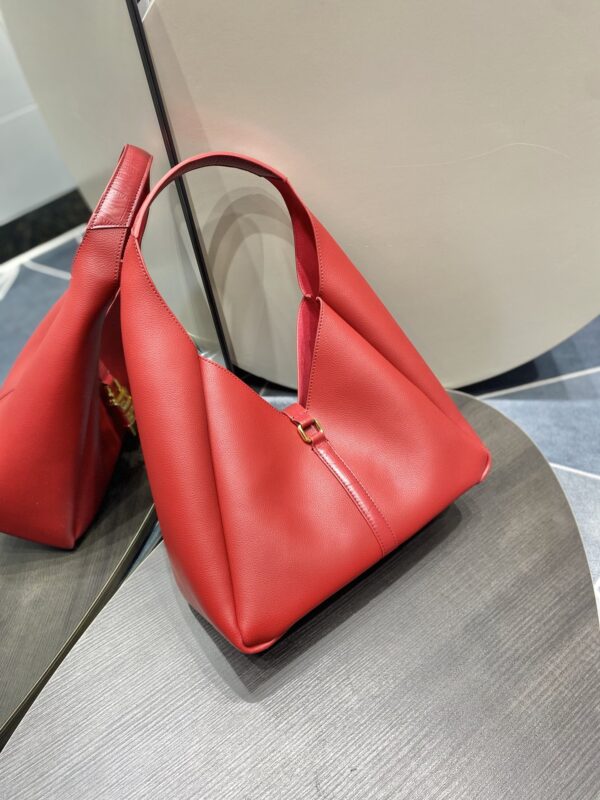 Givenchy G-hobo Medium Size Handbag - Red - Image 5