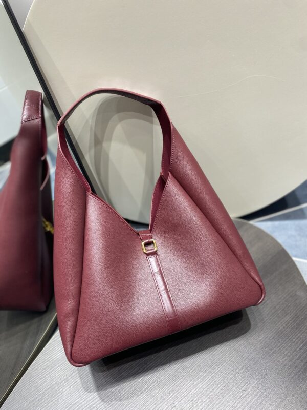 Givenchy G-hobo Medium Size Handbag - Maroon - Image 5