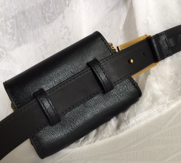 Givenchy Gjia Gv3 Nano Mini Waist Bag - Black - Image 4