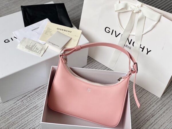 Givenchy Moon Cut Small Armpit Bag - Pink - Image 5