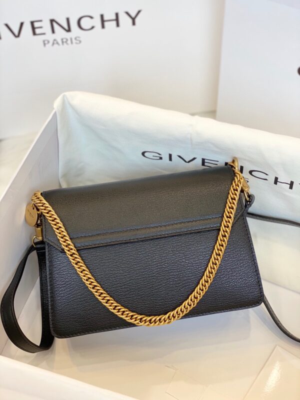 Givenchy Gv3 Rare Animal Leather Medium Handbag - Brown/Black - Image 2