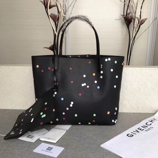 Givenchy Multidots Letter Shopping Bag - Black - Image 5